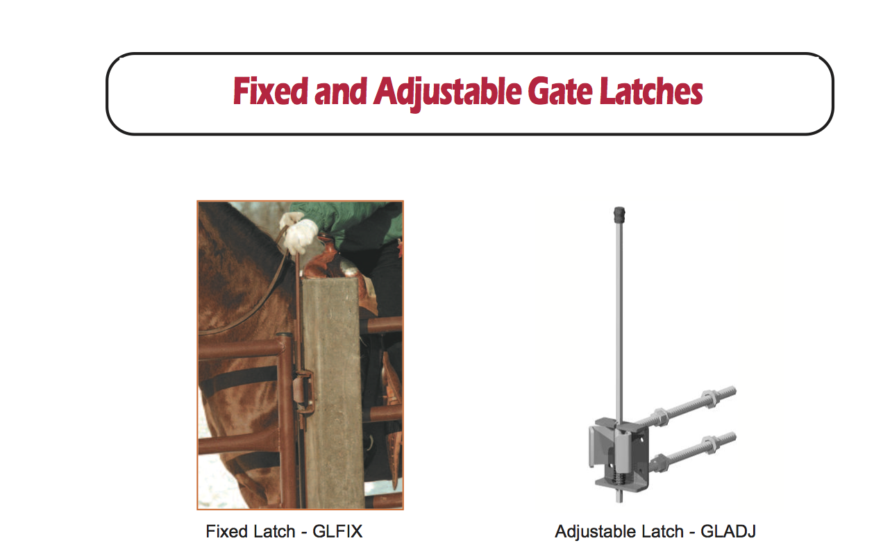 HiQual - fixed and adjustable gate latches fixed and adjustable gate latches